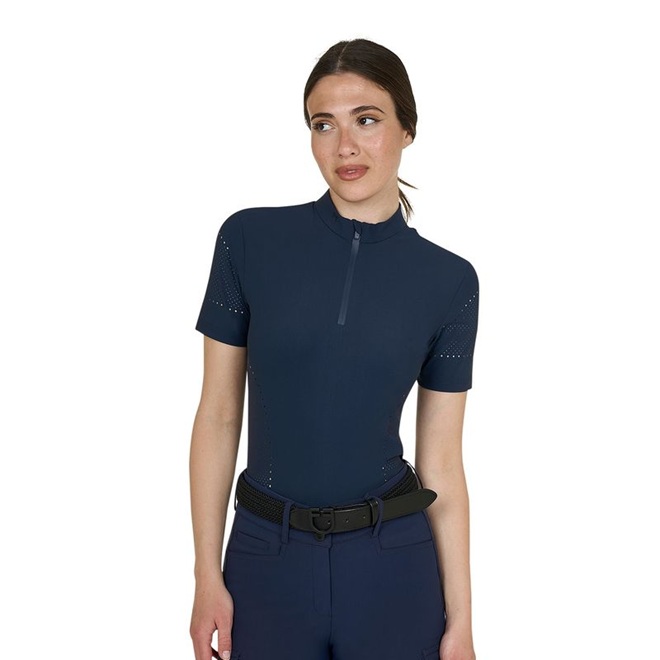 MAGLIA TECNICA/ POLO GARA DONNA EQUESTRO PERFORATED Donna, Polo gara 